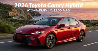 2026 Toyota Camry Hybrid – More Power, Less Gas